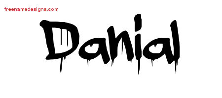 Graffiti Name Tattoo Designs Danial Free
