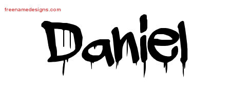 Graffiti Name Tattoo Designs Daniel Free Lettering