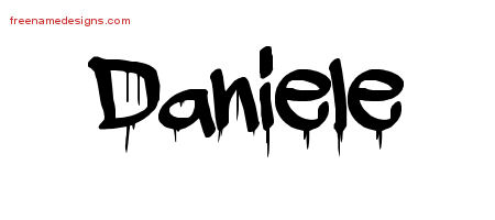 Graffiti Name Tattoo Designs Daniele Free Lettering