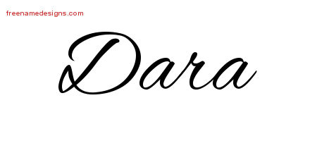 Cursive Name Tattoo Designs Dara Download Free