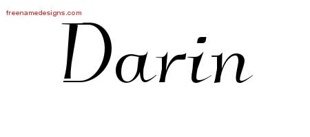 Elegant Name Tattoo Designs Darin Download Free