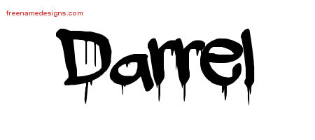 Graffiti Name Tattoo Designs Darrel Free