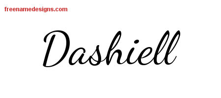 Lively Script Name Tattoo Designs Dashiell Free Download