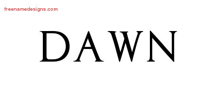 Regal Victorian Name Tattoo Designs Dawn Graphic Download