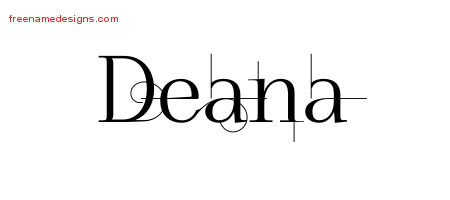 Decorated Name Tattoo Designs Deana Free Decorated Name Tattoo Designs Deana Free