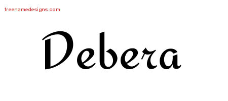Calligraphic Stylish Name Tattoo Designs Debera Download Free