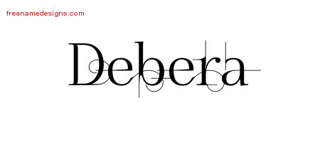 Decorated Name Tattoo Designs Debera Free