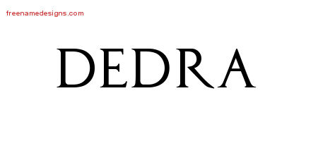 Regal Victorian Name Tattoo Designs Dedra Graphic Download Regal Victorian Name Tattoo Designs Dedra Graphic Download