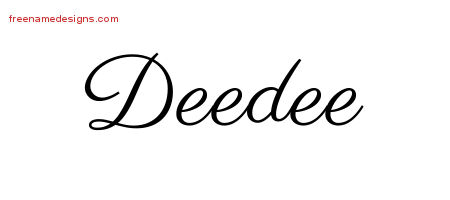 Classic Name Tattoo Designs Deedee Graphic Download