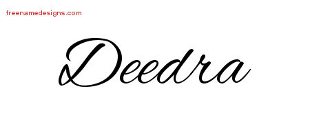 Cursive Name Tattoo Designs Deedra Download Free