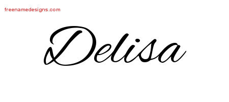 Cursive Name Tattoo Designs Delisa Download Free
