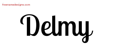 Handwritten Name Tattoo Designs Delmy Free Download