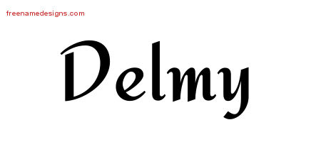 Calligraphic Stylish Name Tattoo Designs Delmy Download Free