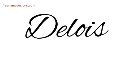 Cursive Name Tattoo Designs Delois Download Free