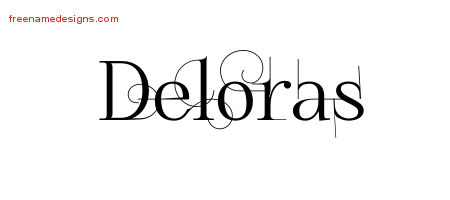 Decorated Name Tattoo Designs Deloras Free