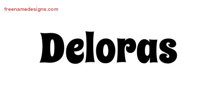 Groovy Name Tattoo Designs Deloras Free Lettering