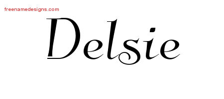 Elegant Name Tattoo Designs Delsie Free Graphic