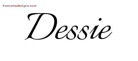 Calligraphic Name Tattoo Designs Dessie Download Free