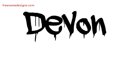 Graffiti Name Tattoo Designs Devon Free