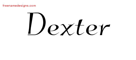 Elegant Name Tattoo Designs Dexter Download Free