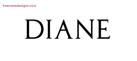 diane Archives - Free Name Designs