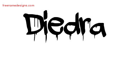 Graffiti Name Tattoo Designs Diedra Free Lettering