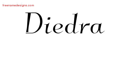 Elegant Name Tattoo Designs Diedra Free Graphic