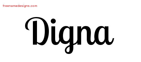 Handwritten Name Tattoo Designs Digna Free Download