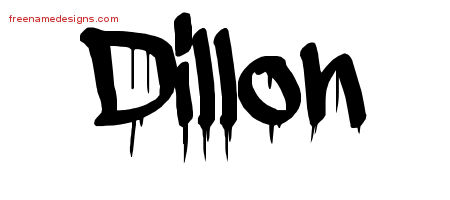 Graffiti Name Tattoo Designs Dillon Free