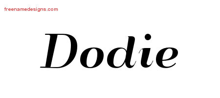 Art Deco Name Tattoo Designs Dodie Printable