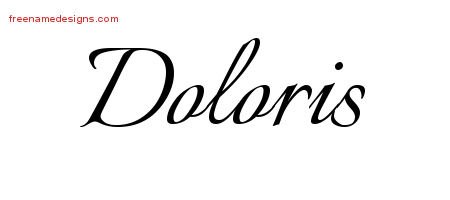 Calligraphic Name Tattoo Designs Doloris Download Free