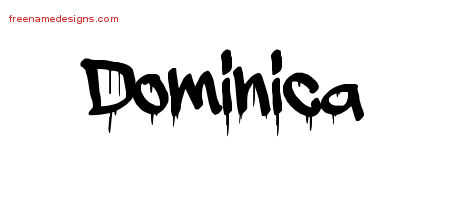 Graffiti Name Tattoo Designs Dominica Free Lettering