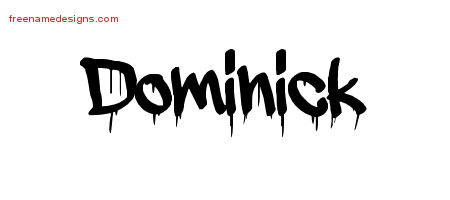 Graffiti Name Tattoo Designs Dominick Free