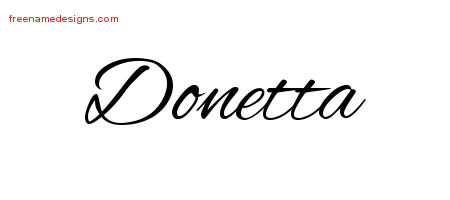 Cursive Name Tattoo Designs Donetta Download Free