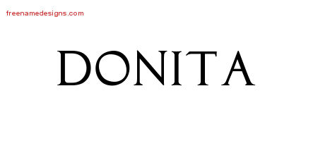 Regal Victorian Name Tattoo Designs Donita Graphic Download