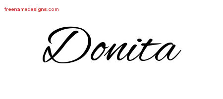 Cursive Name Tattoo Designs Donita Download Free