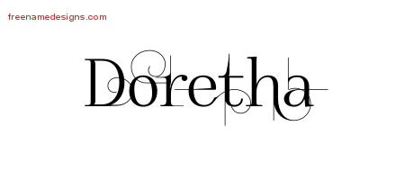 Decorated Name Tattoo Designs Doretha Free