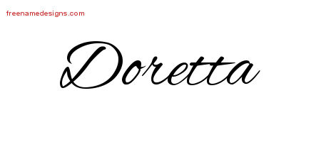 Cursive Name Tattoo Designs Doretta Download Free