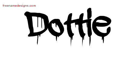 Graffiti Name Tattoo Designs Dottie Free Lettering