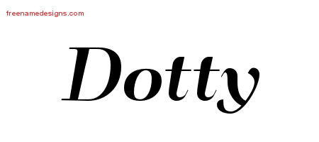 Art Deco Name Tattoo Designs Dotty Printable