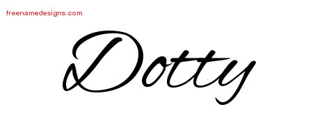Cursive Name Tattoo Designs Dotty Download Free
