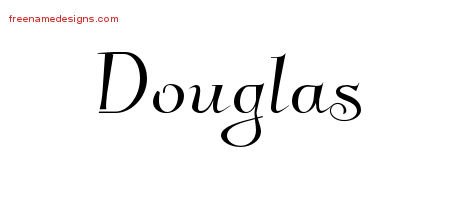 Elegant Name Tattoo Designs Douglas Download Free