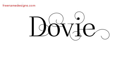 Decorated Name Tattoo Designs Dovie Free