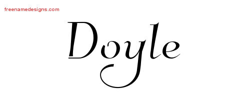 Elegant Name Tattoo Designs Doyle Download Free