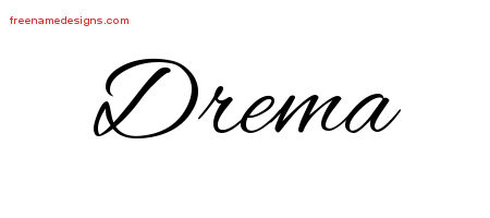 Cursive Name Tattoo Designs Drema Download Free