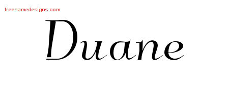 Elegant Name Tattoo Designs Duane Download Free