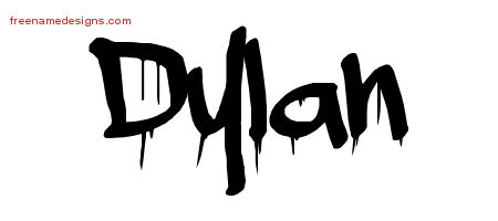 Graffiti Name Tattoo Designs Dylan Free