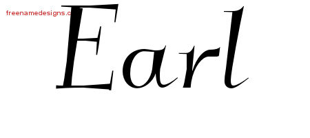 Elegant Name Tattoo Designs Earl Download Free