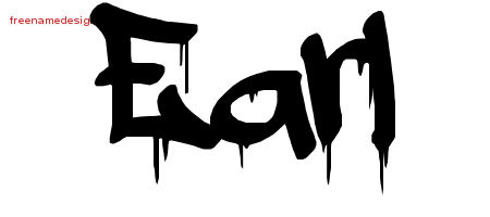 Graffiti Name Tattoo Designs Earl Free