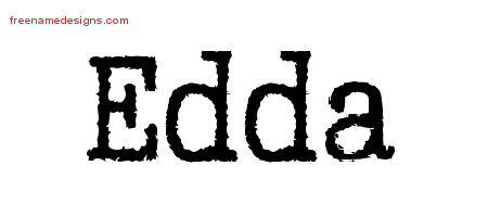 Typewriter Name Tattoo Designs Edda Free Download
